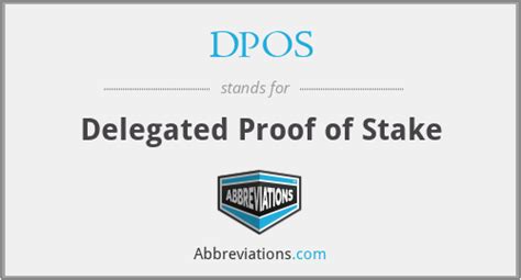 dpos stands for